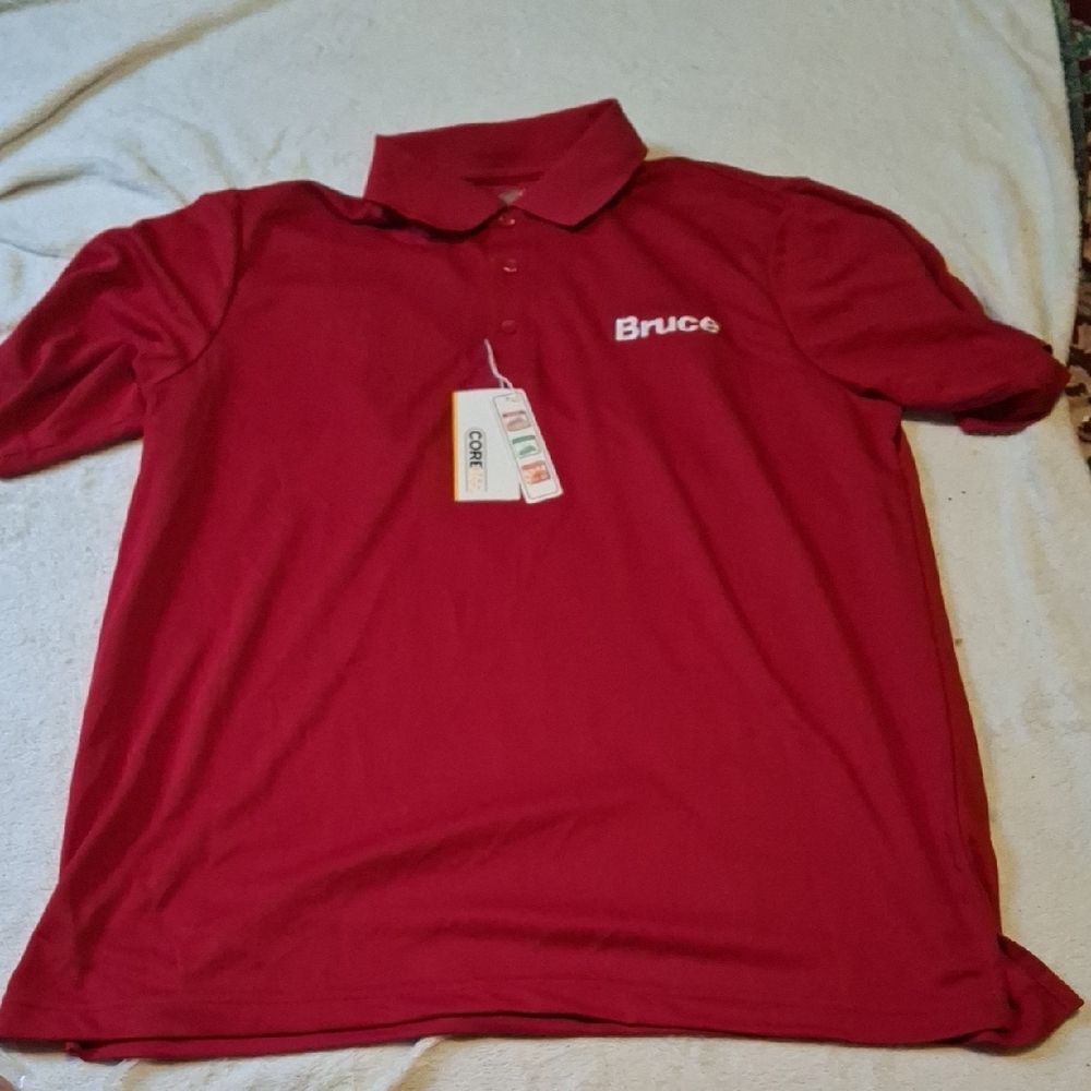 Bruce Men's Polo Shirt in Rich Red (Mgs106)